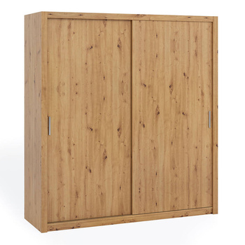 Schiebetürenschrank Tamiza 200 cm Eiche Artisan