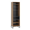 Hochvitrine Randy 60 cm mit Metallfüßen