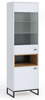 Hochvitrine Randy 60 cm mit Metallfüßen