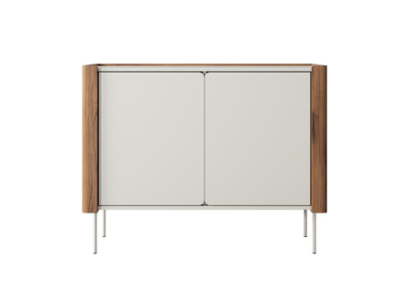 Kommode Kalon 105 cm mit Metallbeinen in Kaschmirfarbe