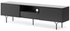 Der stilvolle TV-Schrank East mit einer Breite von 180 cm in Schwarz