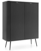 Schwarz + Schwarze Füße