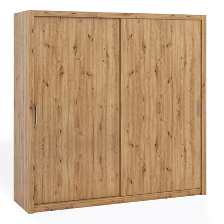 Schiebetürenschrank Tamiza 220 cm Eiche Artisan