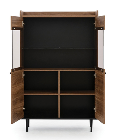 Stilvolle Vitrine Nero WIT90