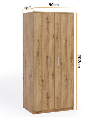 Schrank Tamiza SZ2D Breite 90 cm 2-türig