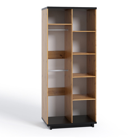 Kleiderschrank Zonda SZ2D 90 cm breite mit Kleiderstangen