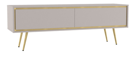 TV-Schrank Tori 150 cm mit Metallfüßen in Cashmere