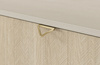Kommode Silva KSZD-106 in Sandbeige + Scandi-Fischgrätmuster