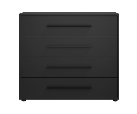 Kommode Modena K4SZ 100 cm in Schwarz