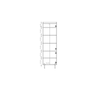 Standvitrine Nero WIT60