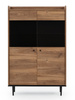 Stilvolle Vitrine Nero WIT90