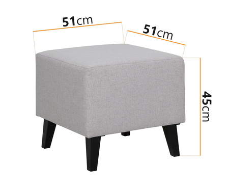 Hocker Scandi Gloss