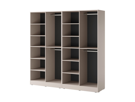 Viertüriger Schrank Zen in der Farbe Kaschmir 