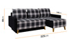 Ecksofa Aster mit Schlaffunction