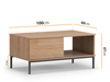 Couchtisch Dallas 100 x 60 cm Hikora
