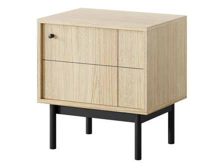 Nachttisch Sora S54 in der Farbe Eiche Linea