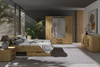 Bett Modena 160 x 200 cm in Eiche Artisan