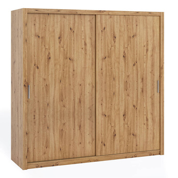 Schiebetürenschrank Tamiza 220 cm Eiche Artisan