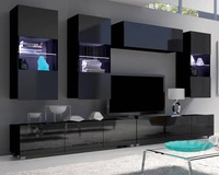 Schwarz / Schwarz glänzend \ Ohne Beleuchtung