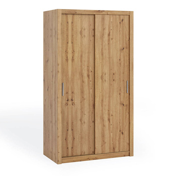 Schiebetürenschrank Tamiza 120 cm Eiche Artisan