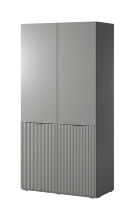 Zweitüriger Schrank Zen in Grau