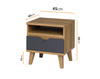 Nachttisch Aster 45 cm mit Schublade