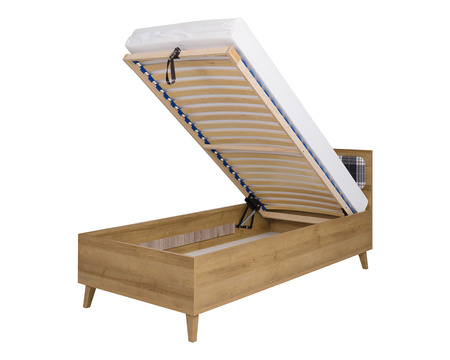 Jugendbett Aster 90 x 200 cm mit Pocket-Matratze