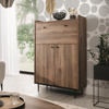 Kommode mit Bar Nero KB90