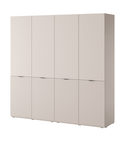 Viertüriger Schrank Zen in der Farbe Kaschmir 