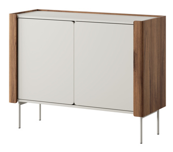 Kommode Kalon 105 cm mit Metallbeinen in Kaschmirfarbe