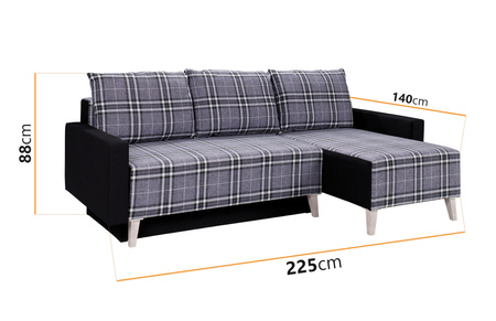 Ecksofa Aster mit Schlaffunction