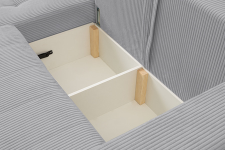 Ecksofa Palermo mit Schlaffunktion und Bettkasten