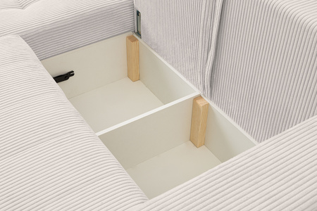 Ecksofa Palermo mit Schlaffunktion und Bettkasten