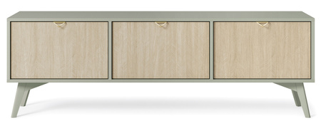 TV-Schrank Silva 158 cm in Eukalyptus + Scandi-Furnier