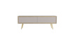 TV-Schrank Tori 150 cm mit Metallfüßen in Cashmere