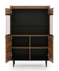 Stilvolle Vitrine Nero WIT90