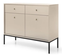Beige + Schwarze Beine