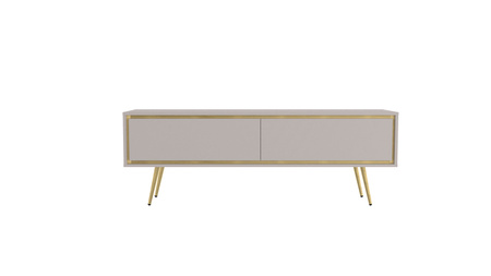 TV-Schrank Tori 150 cm mit Metallfüßen in Cashmere